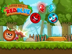 Spel Lover Ball: Red & Blue online