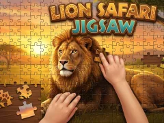 Spel Lion Safari Jigsaw online