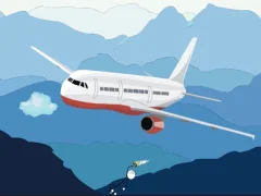 Spel Stickman Escape - Plane and Ship online