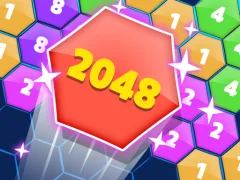 Spel Block Hexa Merge 2048 online