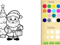 Spel Christmas Coloring Book For Kids online