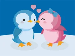 Spel Cute Penguin Puzzle online