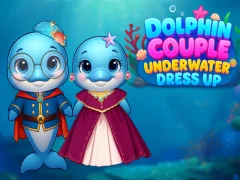 Spel Dolphin Couple Underwater Dress Up online