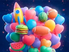 Spel Merge 3D - Match 3 Balloons online