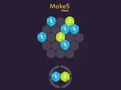Spel Make 5 Hexa online