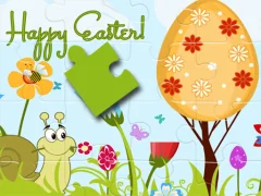 Spel Happy Easter Puzzle online