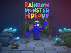 Spel Rainbow Monster Hideout 3D online