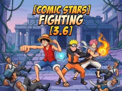 Spel Comic Stars Fighting 3.6 online