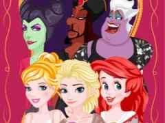 Spel Princess vs Villain Face Swap online