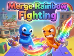Spel Merge Rainbow Fighting online