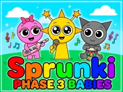Spel Sprunki baby PHASE 3 online