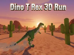 Spel Dino T Rex 3D Run online
