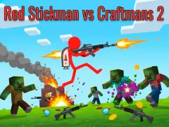 Spel Red Stickman Vs Craftmans 2 online