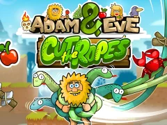Spel Adam and Eve: Сut the ropes online
