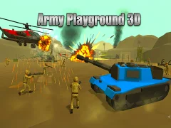 Spel Army Playground 3D online