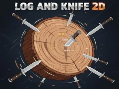 Spel Log And Knife 2D online