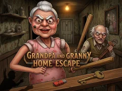 Spel Grandpa And Granny Home Escape online