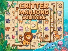Spel Critter Mahjong Solitaire online
