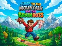 Spel Jump to the Mountain for the Brainrots online