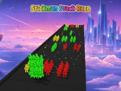 Spel Stickman Stack Race online