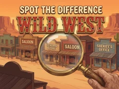Spel Spot The Difference Wild West online
