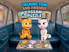 Spel Talking Tom and Friends Jigsaw Puzzle online