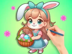 Spel Coloring Book: Easter Eggs DIY online