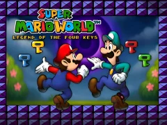 Spel Super Mario World Legend of the Four Keys online