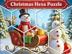 Spel Christmas Hexa Puzzle online