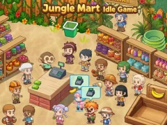 Spel Jungle Mart idle game online