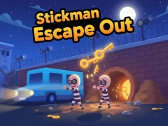 Spel Stickman Escape Out online