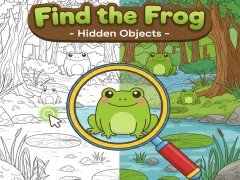 Spel Find the Frog Hidden Objects online