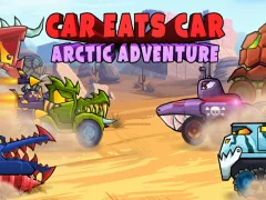 Spel Car Eats Car: Arctic Adventure online