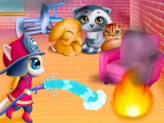 Spel Kitty City Heroes online