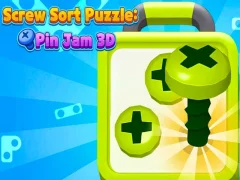 Spel Screw Sort Puzzle: Pin Jam 3D online