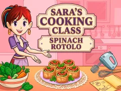 Spel Sara’s Cooking Class Spinach Rotolo online