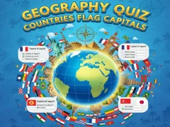 Spel Geography Quiz Countries Flag Capitals online