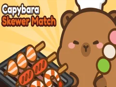 Spel Capybara Skewer Match online
