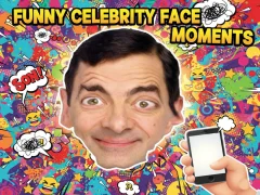 Spel Funny Celebrity Face Moments online