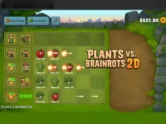 Spel Plants vs Brainrots 2D online