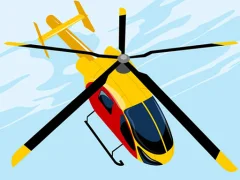 Spel Dangerous Helicopter Jigsaw online