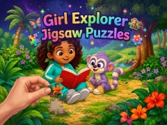 Spel Girl Explorer Jigsaw Puzzles online