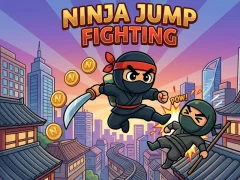 Spel Ninja Jump fighting online