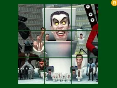 Spel Skibidi Toilet Sliding Puzzle online