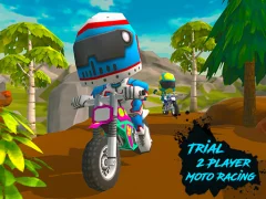 Spel Trial 2 Player Moto Racing online