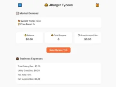 Spel Jburger Tycoon online