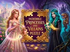 Spel Incredible Princesses and Villains Puzzle online