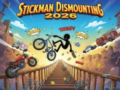 Spel Stickman Dismounting 2026 online