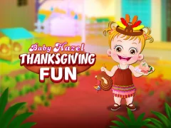 Spel Baby Hazel. Thanksgiving fun online