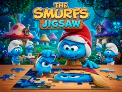Spel The Smurfs Jigsaw online